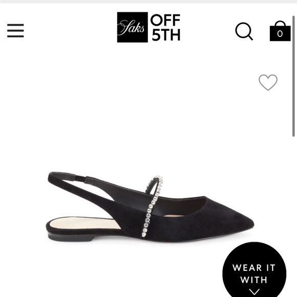 Stuart Weitzman Crystalline Slingback Flat - Picture 6 of 8